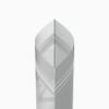 100 Translucent/White Poly Resealable Stand Up Heat Sealable Reusable Pouch (5" x 7", Translucent/White) view 3
