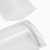 100 Translucent/White Poly Resealable Stand Up Heat Sealable Reusable Pouch (5" x 7", Translucent/White) view 4