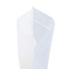 100 Translucent/White Poly Resealable Stand Up Heat Sealable Reusable Pouch (4" x 6", Translucent/White) view 3