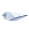 100 Translucent/White Poly Resealable Stand Up Heat Sealable Reusable Pouch (4" x 6", Translucent/White) view 4