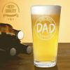 Veracco The Man The Myth Dad The Legend Funny Birthday Gift Fathers Day For Dad Grandpa Stepdad Pint Beer Glass (Clear) view 4
