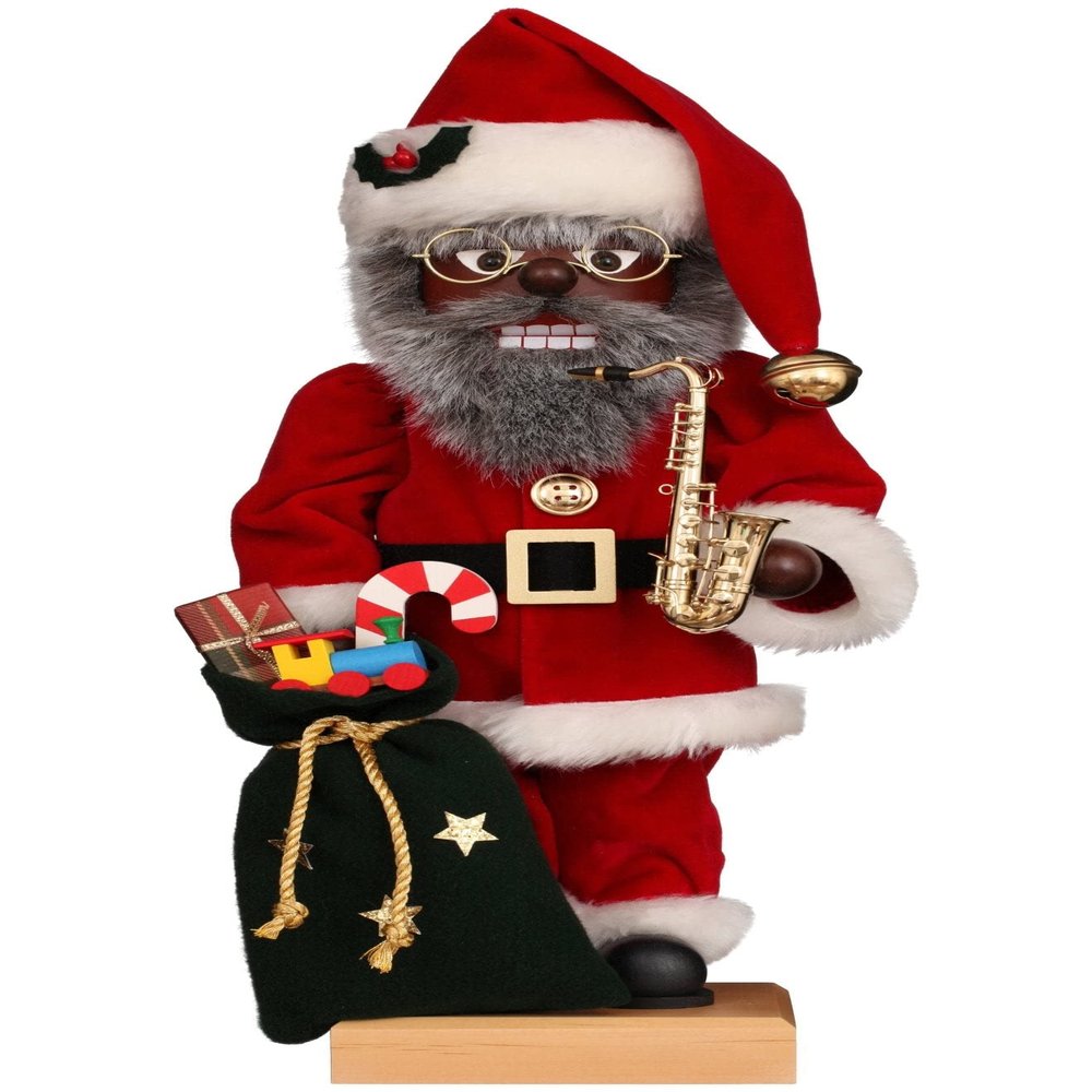 Alexander Taron Christian Ulbricht Nutcracker - Jazz Santa - 19" H x 8" W x 7.75" D