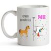 YouNique Designs Divorce Coffee Mug, 11 Ounces, Funny Divorce Coffee Cups for Women, Congrats On Your Divorce, Congratulations On Your Divorce, Recently Divorced Gifts (White) view 1