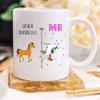 YouNique Designs Divorce Coffee Mug, 11 Ounces, Funny Divorce Coffee Cups for Women, Congrats On Your Divorce, Congratulations On Your Divorce, Recently Divorced Gifts (White) view 3