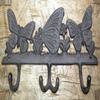 Antiques Vintage/Hooks Cast Iron/Coat Hook/Locker Rooms/Kitchens Cast Iron Victorian Style Butterfly Towel Coat Hooks Hat Hook Key Rack Rustic view 1