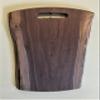 Black Walnut Gorgeous, Unique, Forest-to-Table Double Live-Edge Wood Charcuterie/Appetizer/Dessert/Grazing/Cheese/Cutting Board 20" x 14". view 4