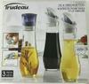 HomeLoft Basics 3 Piece Oil Pump & Vinegar Bottles view 1