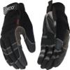 Kinco, 2041-XL, KincoPro General Synthetic Gloves with Pull-Strap - Form Fitting, Shock Absorbing, Durable, Abrasion Resistant, Breathable, Adjustable Wrist - Construction, Motorcycling - X-Large view 1
