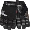 Kinco, 2041-XL, KincoPro General Synthetic Gloves with Pull-Strap - Form Fitting, Shock Absorbing, Durable, Abrasion Resistant, Breathable, Adjustable Wrist - Construction, Motorcycling - X-Large view 2