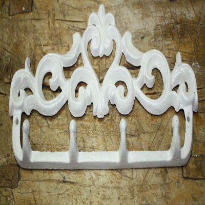 Antiques Vintage/Hooks Cast Iron/Coat Hook/Locker Rooms/Kitchens Cast Iron Victorian Style Heart Towel Coat Hooks Hat Hook Key Rack Rustic