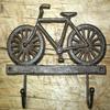 Antiques Vintage/Hooks Cast Iron/Coat Hook/Locker Rooms/Kitchens Cast Iron Bicycle Towel Coat Hooks Hat Hook Key Rack Harley 2 Hooks Man Cave view 1