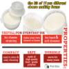 11 pcs Cheese Making Kit Beginners - Soft Cheese Molds + Cheese Mold with a Follower Piston - Cheese Making Supplies - Moldes Para Queso Fresco Casero - Paneer Cream Cheese Form Mold Basket 2 view 3