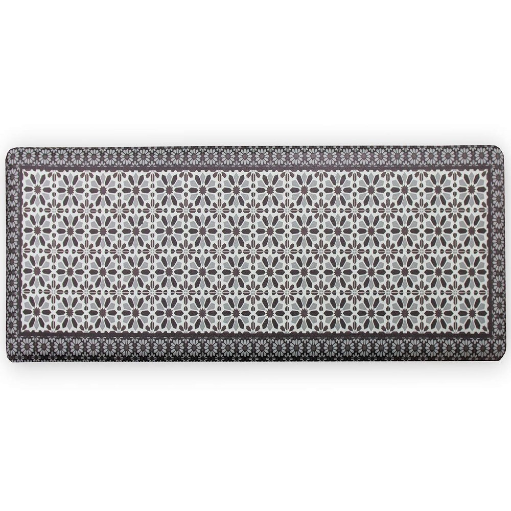 FloorPops FPA3731 Lannister Anti-Fatigue Comfort Long Mat, Black