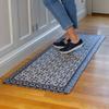 FloorPops FPA3731 Lannister Anti-Fatigue Comfort Long Mat, Black view 2