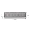 FloorPops FPA3731 Lannister Anti-Fatigue Comfort Long Mat, Black view 3