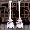 Agatige 2 PCS Resin Chef Figurines, Cute Chef Ornament Resin Decoration Italian Chef Kitchen Decor for Home Restaurant Cafe Bar view 2