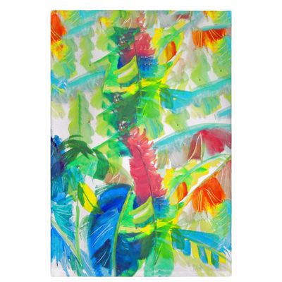 Betsy Drake GT1113 Abstract Palms Guest Towel