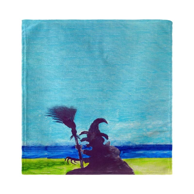 Betsy Drake KT1040 Wicked Witch Kitchen Towel