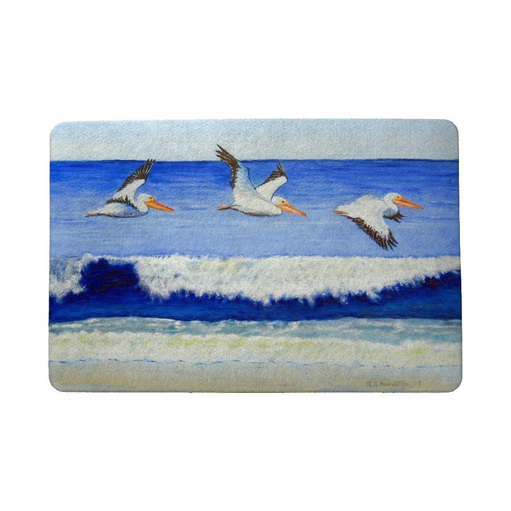 Betsy Drake Skimming The Surf Door Mat 18"x26"