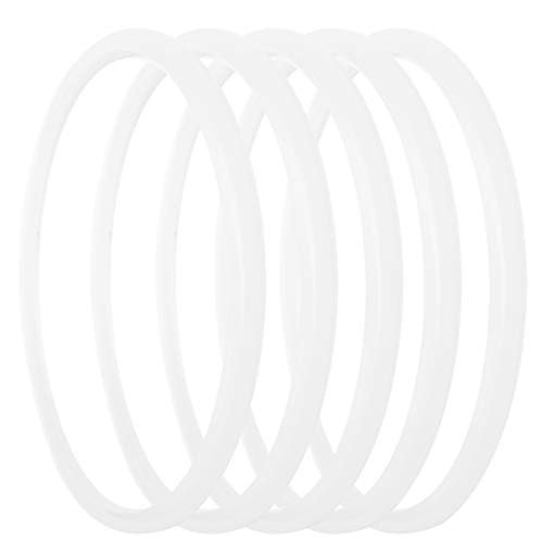 5PCS Pressure Cooker Gasket Replacement, Universal Silicone Sealing O Ring Power Cooker Replacement Parts for Pressure Cooker Accessories(22cm)