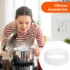 5PCS Pressure Cooker Gasket Replacement, Universal Silicone Sealing O Ring Power Cooker Replacement Parts for Pressure Cooker Accessories(22cm) view 3