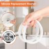 5PCS Pressure Cooker Gasket Replacement, Universal Silicone Sealing O Ring Power Cooker Replacement Parts for Pressure Cooker Accessories(22cm) view 4