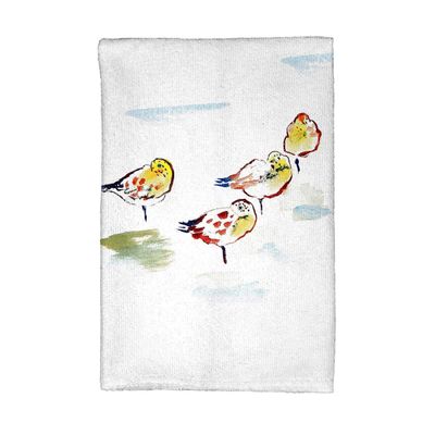 Betsy Drake KT1044 Four Sanderlings Kitchen Towel