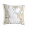 Betsy Drake KS14782BT Throw Pillow, 12 inches x 12 inches, Multi view 1