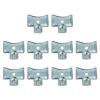 DOITOOL Tool Plumbing Tools Square Tool Radiator Bleed 10pcs Radiator Bleeding Air Valve Heater Bleed Keys Hole Plumbing Faucet Special Lock Plumbing Tools Socket view 1