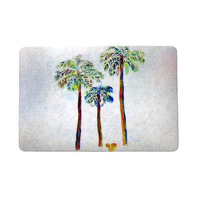 Betsy Drake Three Palms Door Mat 18x26
