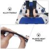 Wakauto 2 Pairs Removable Paddle Rafting Paddle Kayak oars Oar Detachable Boats Telescopic Oar Paddle Exercise Accessories Detachable oars Plastic Blush Earth Tones Individual view 4