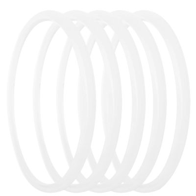 5PCS Universal Pressure Cooker Gasket Replacement, Food Grade Silicone Sealing O Ring Power Cooker Replacement Parts for Pressure Cooker Accessories(20cm)