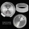 5PCS Universal Pressure Cooker Gasket Replacement, Food Grade Silicone Sealing O Ring Power Cooker Replacement Parts for Pressure Cooker Accessories(20cm) view 4