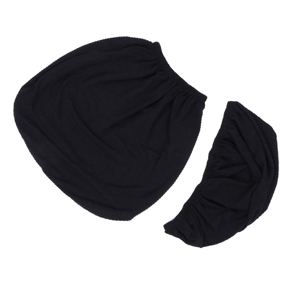 VOSAREA 1set Elastic Fabric Chair Seat Cover Stretchable Protector for Computer Chairs Simple Design Easy to Clean Suitable for Office and Home Use
