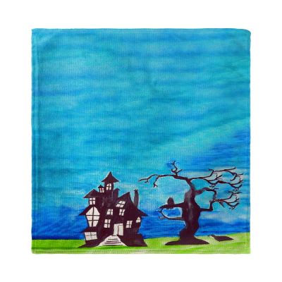 Betsy Drake KT1041 Haunted House Kitchen Towel