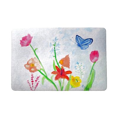 Betsy Drake Pastel Garden Door Mat 18x26