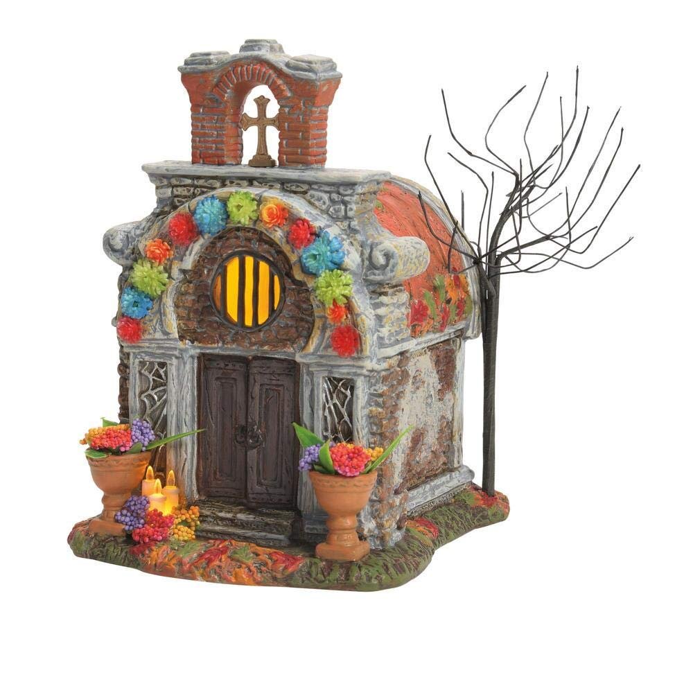 Department 56 Snow Village Halloween Day of The Dead Crypt