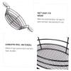1pc Stainless Steel Chip Basket Stainless Steel Oval Food with Sauce Cup - Retro Style Serving Containers for Hot Dogs, Burgers, Fries Fruits Basket Fry view 4