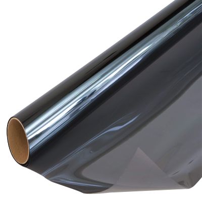 Venilia 53440 Window Tint Vitrostatic Blackout Film Window Tint or Darkening Glass Film Privacy Film UV Protection 90 cm x 2 m