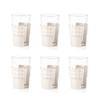 GUZZINI 199700156 Tiffany Paper Cup Holder, 6 Pieces, Milk White view 1