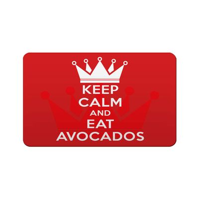 Makoroni - KEEP CALM AND EAT AVOCADOS 2"x3" Novelty Humor Gift Refrigerator Magnet, DesC6
