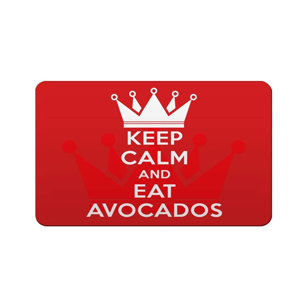 Makoroni - KEEP CALM AND EAT AVOCADOS 2"x3" Novelty Humor Gift Refrigerator Magnet, DesC6