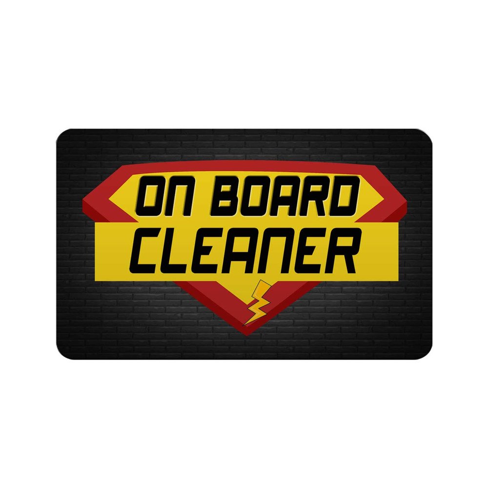 Makoroni - ON BOARD CLEANER Career 2"x3" Novelty Humor Gift Refrigerator Magnet, DesP20