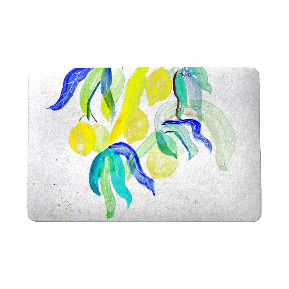 Betsy Drake Lemon Tree Door Mat 18x26