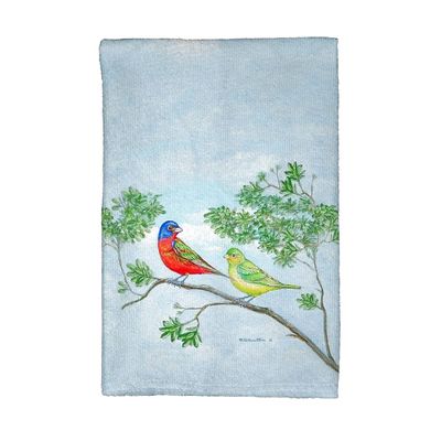 Betsy Drake KT890 Pair of Buntings Kitchen Towel