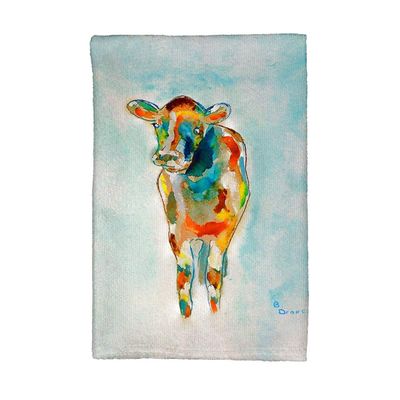 Betsy Drake KT066 Betsys Cow Kitchen Towel