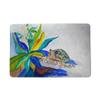 Betsy Drake Turtle & Lily Door Mat 18"x26" view 1