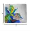 Betsy Drake Turtle & Lily Door Mat 18"x26" view 2