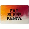 Makoroni - EAT Sleep Kenya - 8"x12" Aluminum Novelty Fun Street Sign, DesE50 view 1