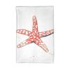 Betsy Drake KT091 Coral Starfish Kitchen Towel view 1